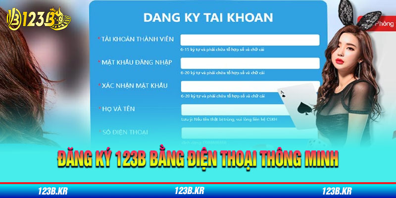Đăng Ký 123B – Cơ Hội Giải Trí Kiếm Tiền Thưởng Siêu Khủng